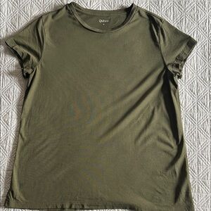 Quince Cotton Modal Crew Neck Swing Tee